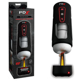PDX Elite Milk Me Hotter - Thrusting Heating & Vibrating Auto Stroker Masturbator USB Rechargeable